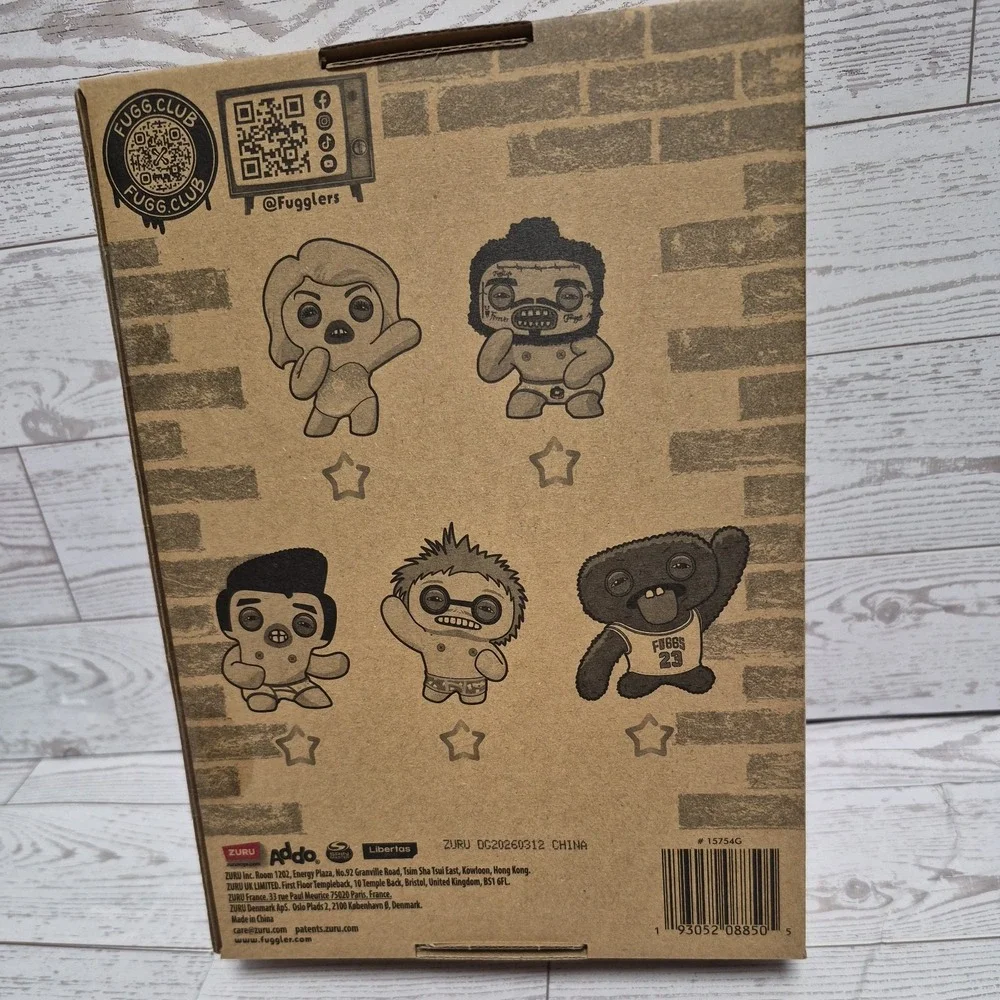 Zuru Fuggler Fuggstars ED SHEERAN GUNKY GOOBER Funny Ugly Monster SEALED NEW